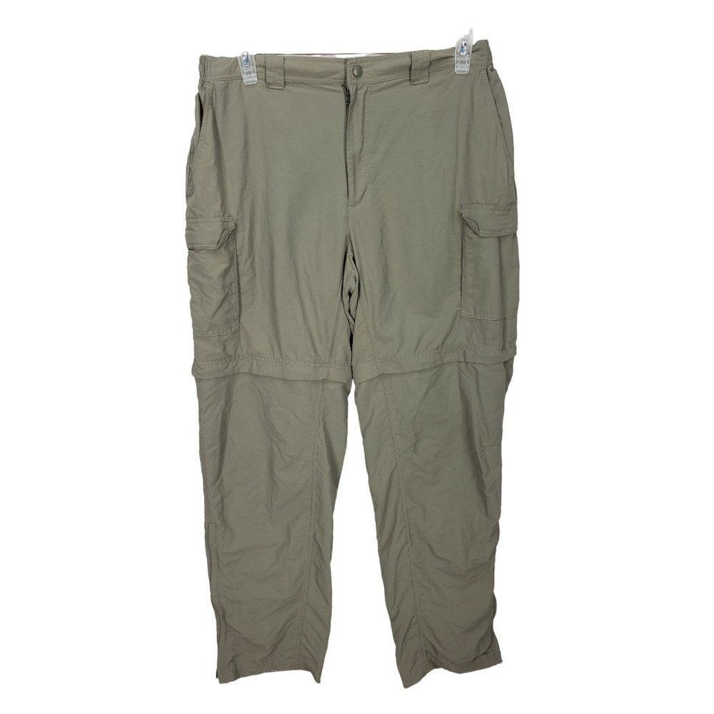 Reel Legends Performance Clothing Covertible Tan Khaki Pants Size XL
